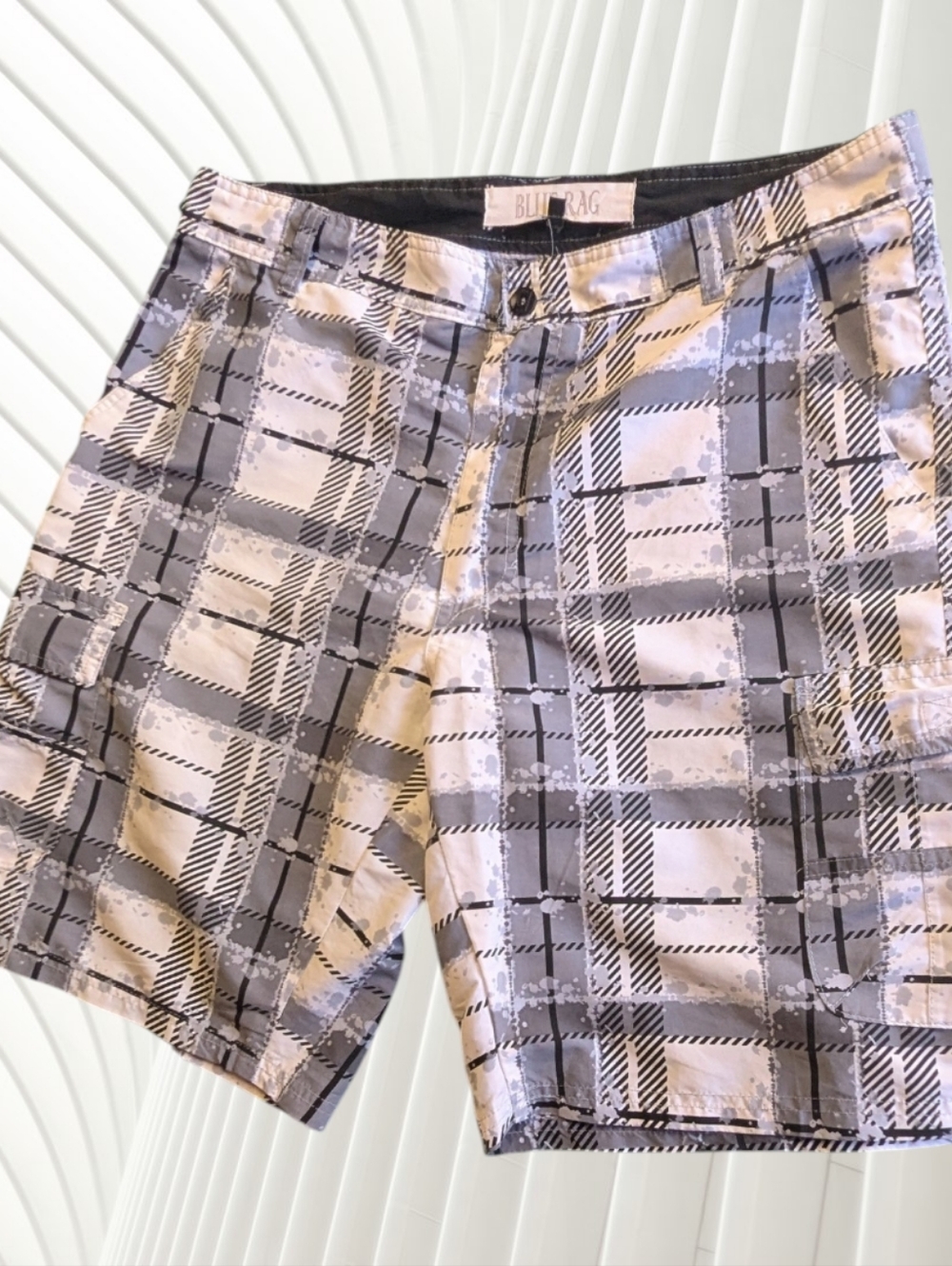 Men's Blue Rag Shorts